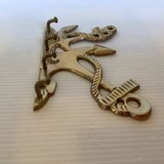 Brass key holder