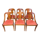 6 Empire style gondola chairs
