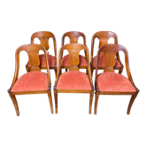6 Empire style gondola chairs