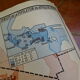 Vintage school poster Black Africa