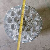 Space Age aluminium lamp