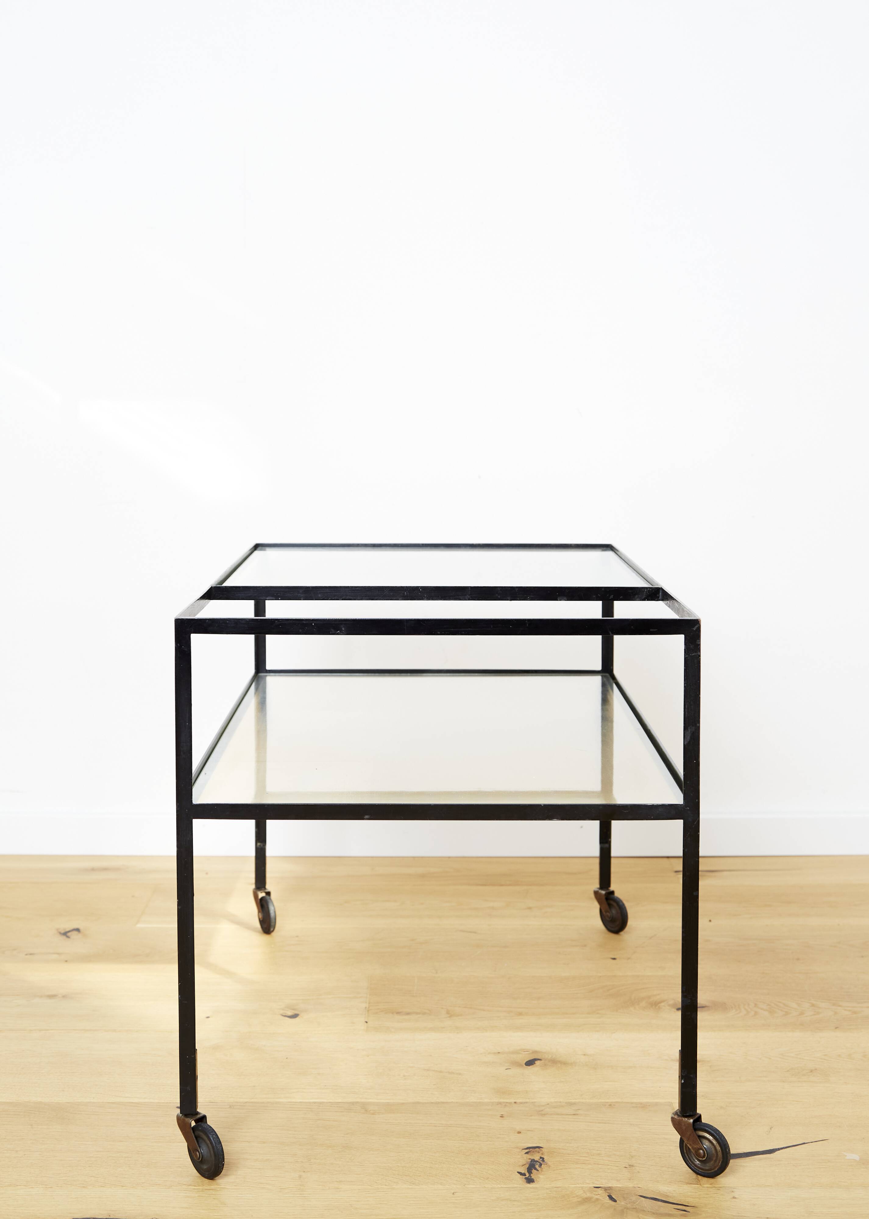 Chariot de bar Herbert Hirche pour Christian Holzäpfel, 1956