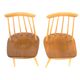 Set of 2 Scandinavian chairs "Fanett" by Ilmari Tapiovaara, Sweden, 1960