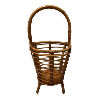 Vintage bamboo/rattan worker