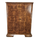 1930s Austrian Art Deco walnut burl sideboard