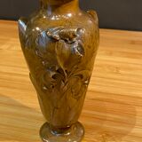 Vase en bronze Art Nouveau signé D. Simon