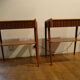 Teak bedside pair AB Carlstrom - Co Màbelfabrik 1960