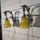 Pair of Louis XVI style bronze wall sconces