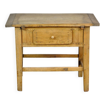 Beechwood side table, circa 1900