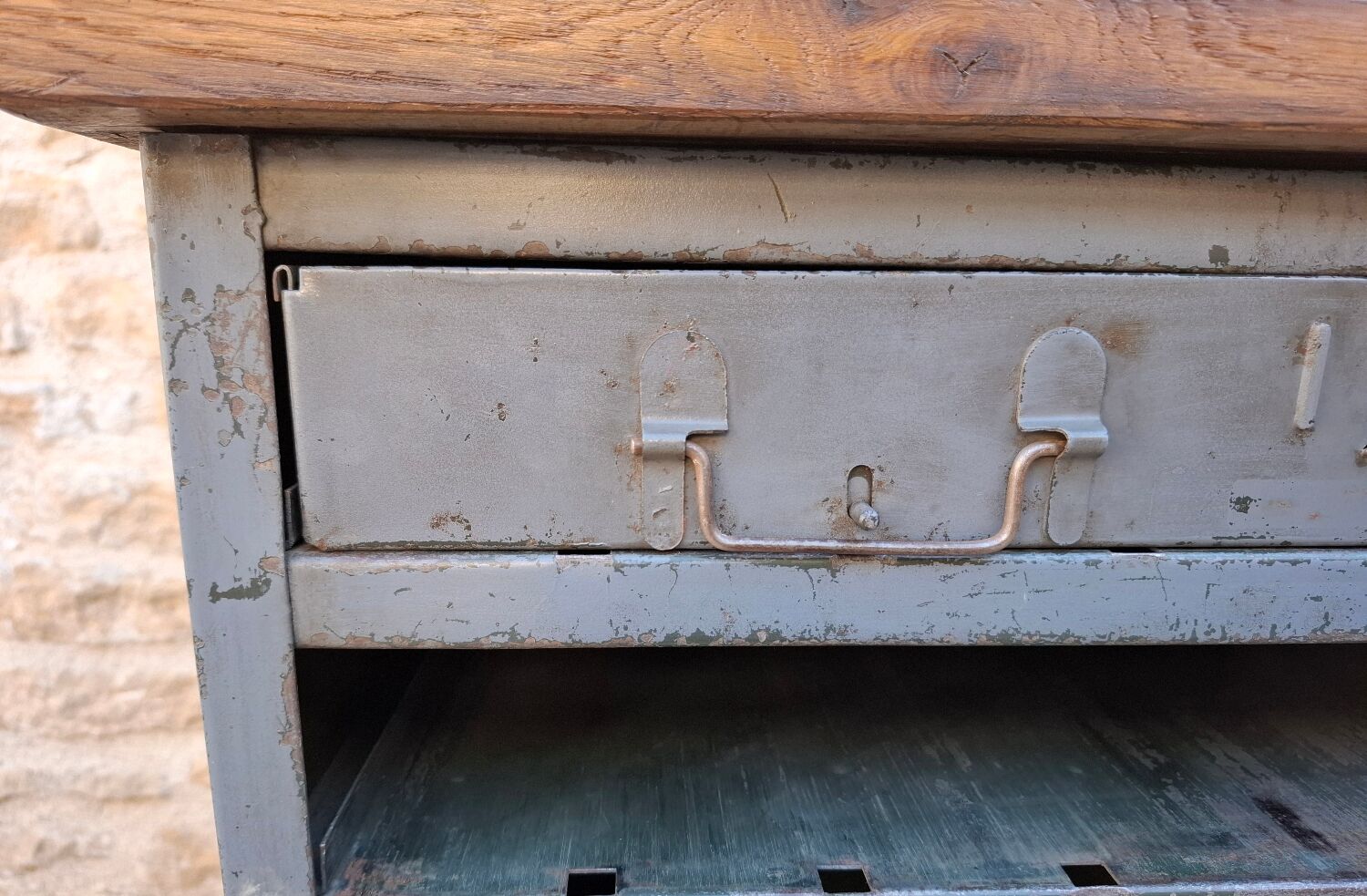 Military metal drawer cabinet
