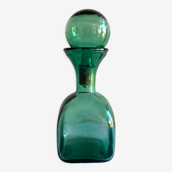 Ancienne carafe en verre des années 70