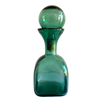 Old glass decanter from the 70s