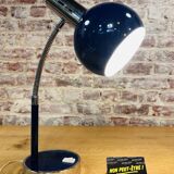 Dark blue vintage desk lamp