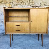 Vintage storage unit on compass legs by SAM Circa 50's/60's