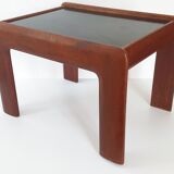 Vintage solid teak side table 1960
