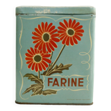 Old metal box "Vichy-Prunelle"