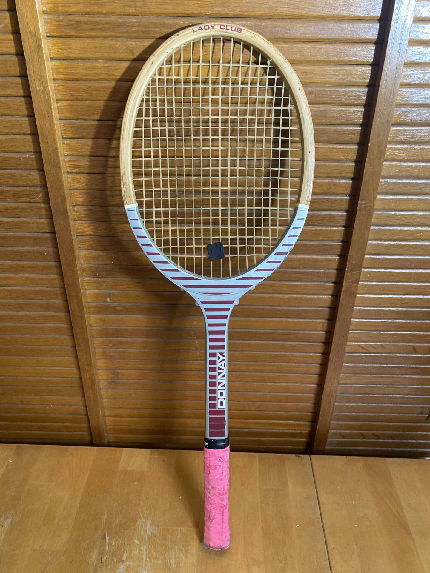 Vintage donnay lady club wooden tennis racket