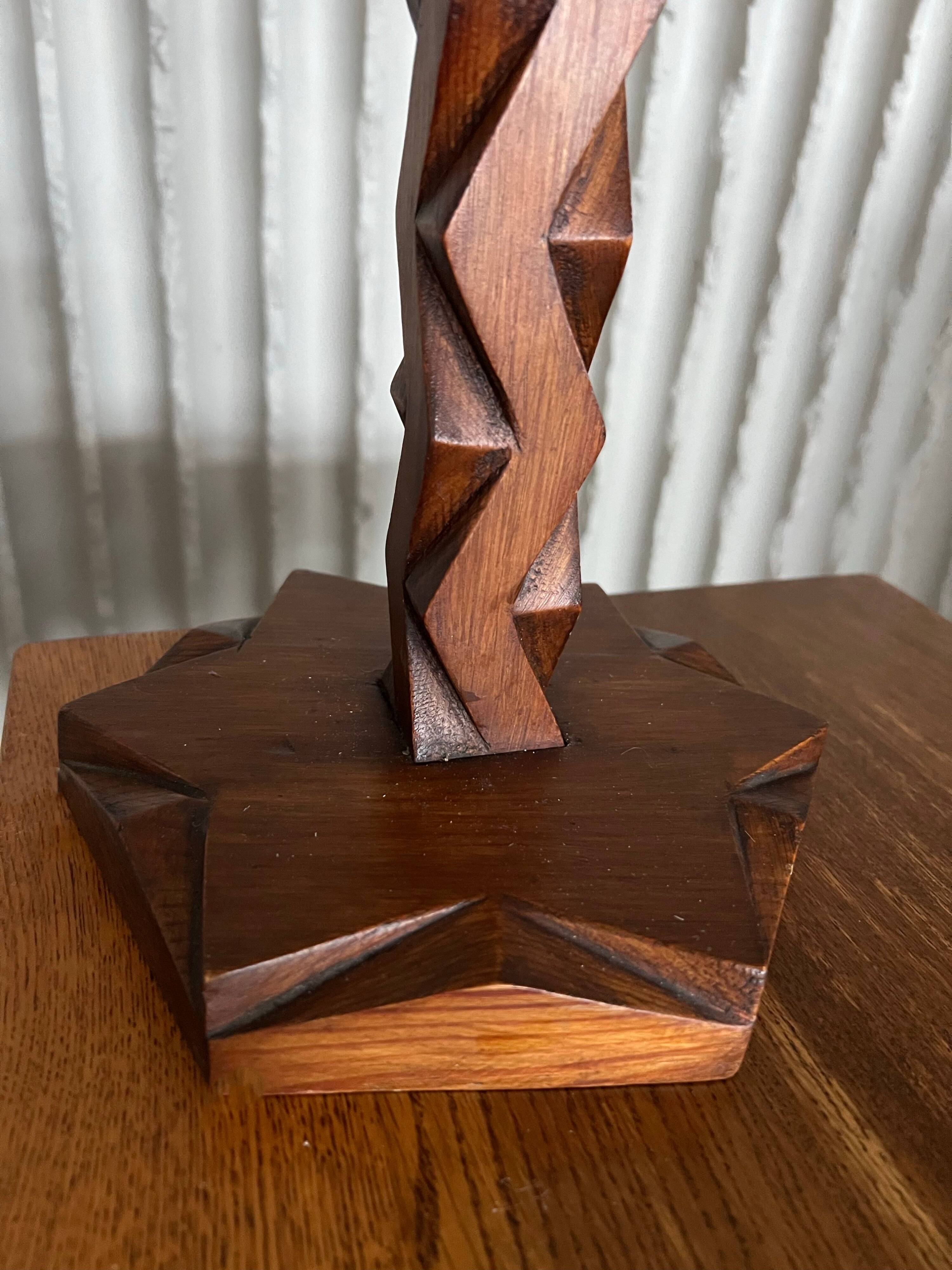 Handmade Brancusi table lamp