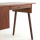 Bureau en teck du milieu du siècle « Hellendoorn » - design vintage hollandais