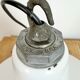 Industrial White Enamel Factory Pendant Lamp from Benjamin USA, 1960s