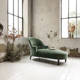 Meridian Napoleon III green velvet