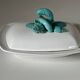 Vintage signed fish dish from the 60s and 70s