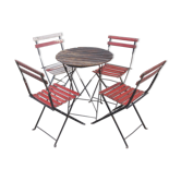 Folding garden furniture