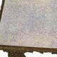 Console Ancienne Dorée Verre Marbré Style Rococo Or