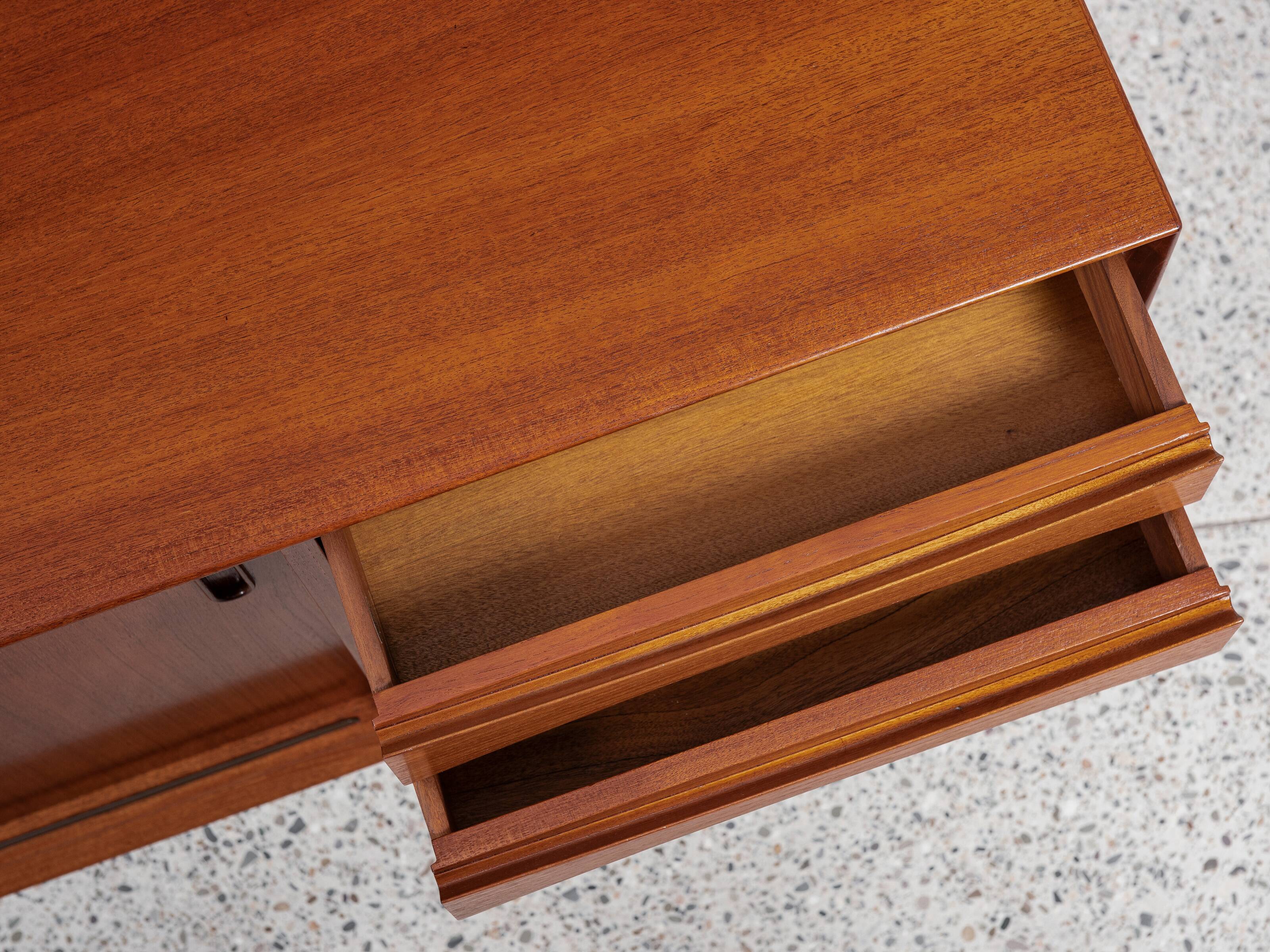 Midcentury Danish sideboard OS29 in teak by Arne Vodder for Sibast 1960s