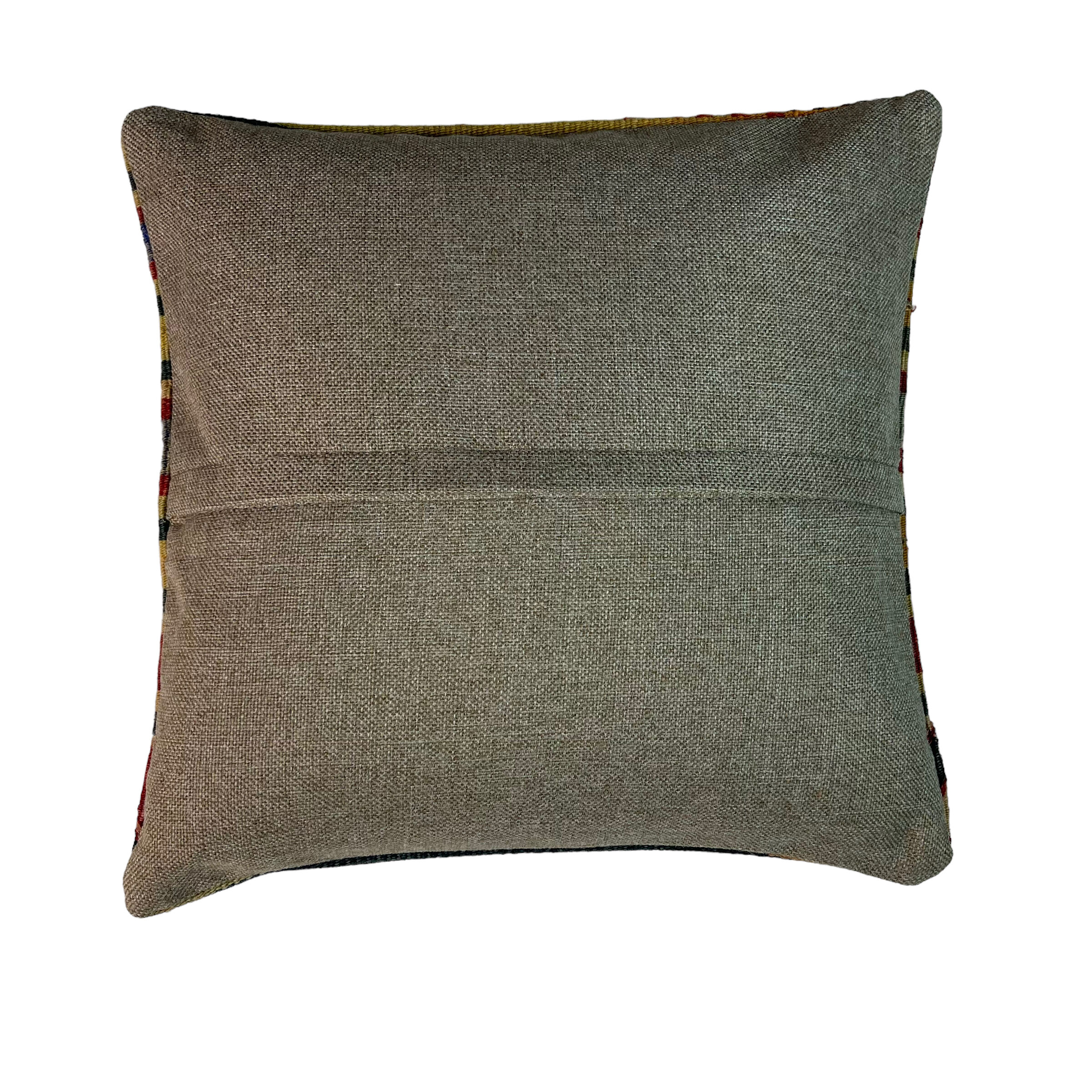 Vintage turkish kilim cushion cover , 40 x 40