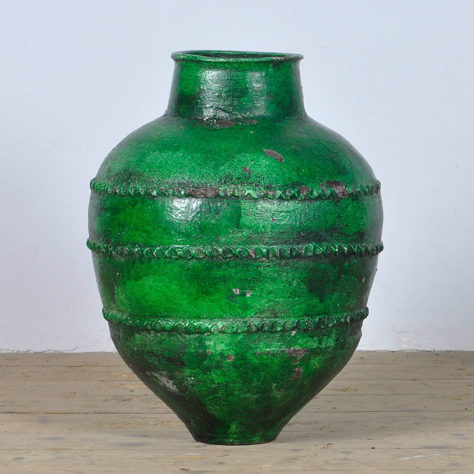 Large Turkish Terracotta Olive Jar Or Garden Urn
