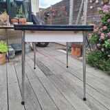 Formica table 2 chairs 2 stools
