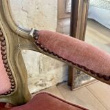 Paire de fauteuils cabriolet Louis XV