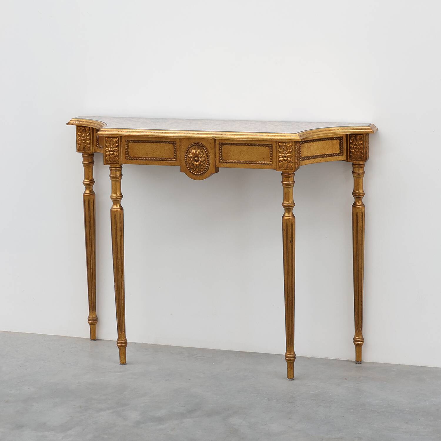 Table console de style Louis XVI par Deknudt, Belgique, 20e siècle