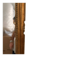 Antique Rectangular Wall Mirror Gold Wood Louis XV XVI Moulding 100x40cm