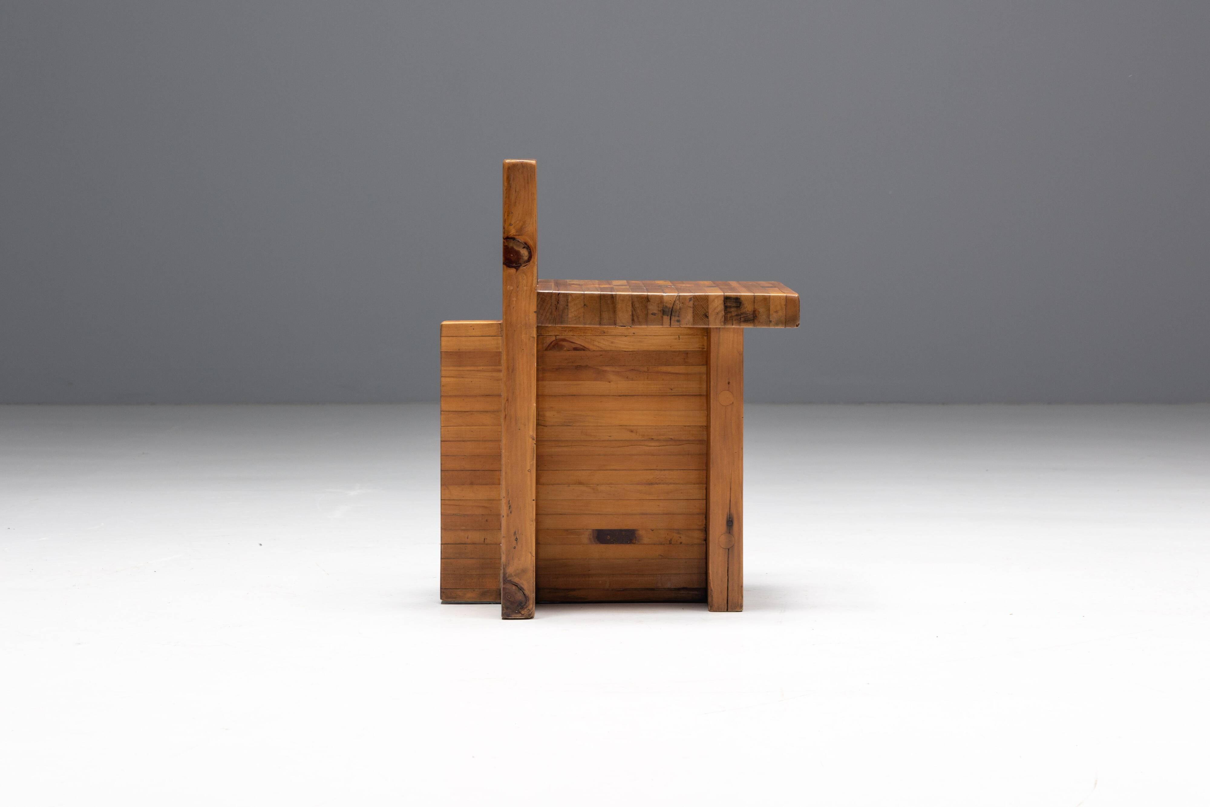 Sesc stools by lina bo bardi for sesc pompeia, brazil, 1970s