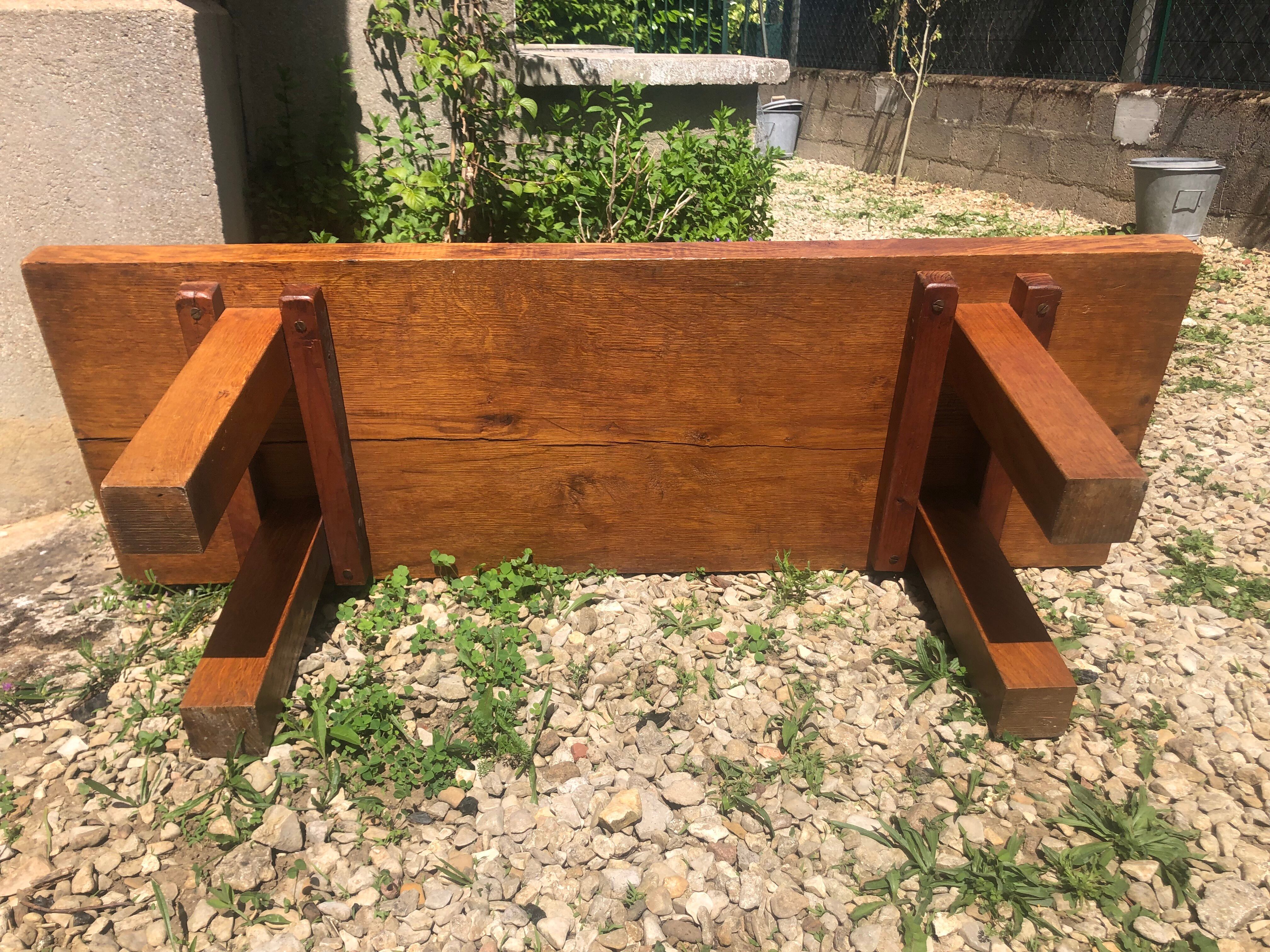 Wooden coffee table or bench