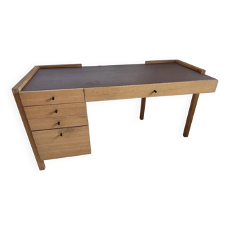 Bureau moderne habitat placage chêne