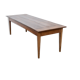 Grande table de ferme en bois, 1880