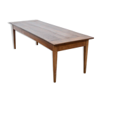 Large Wood Farmhouse Table, 1880