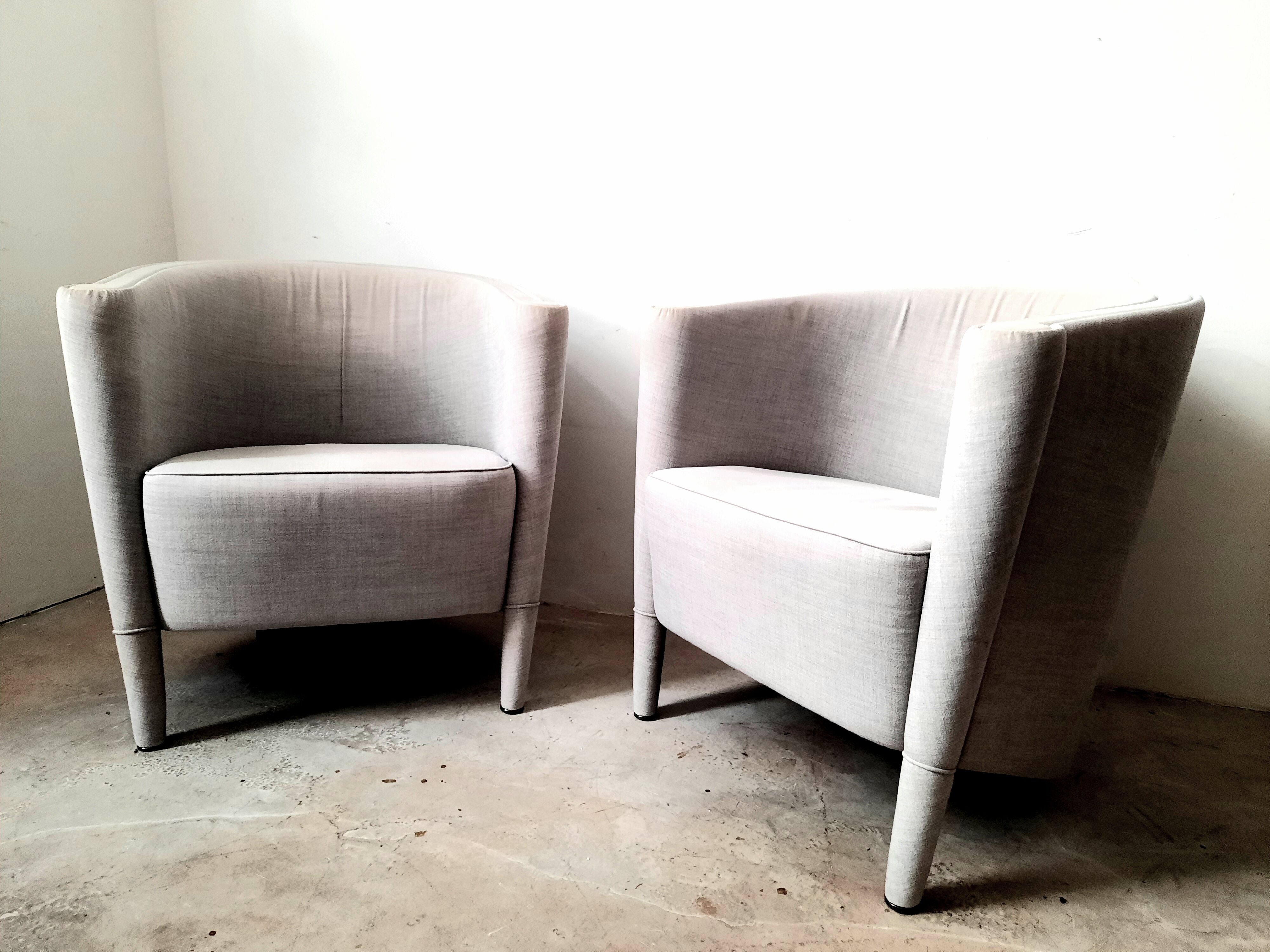 Paire de fauteuils Modèle Rich par Antonio Citterio pour Moroso, circa 1980