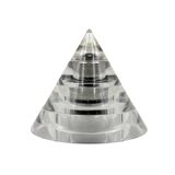 Space age lucite conical smoking set, Italy 1970