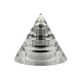 Nécessaire de fumeur Space Age en lucite conique, Italie 1970