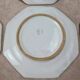 Set of 12 small antique plates by Alfred Renoleau, different designs.
