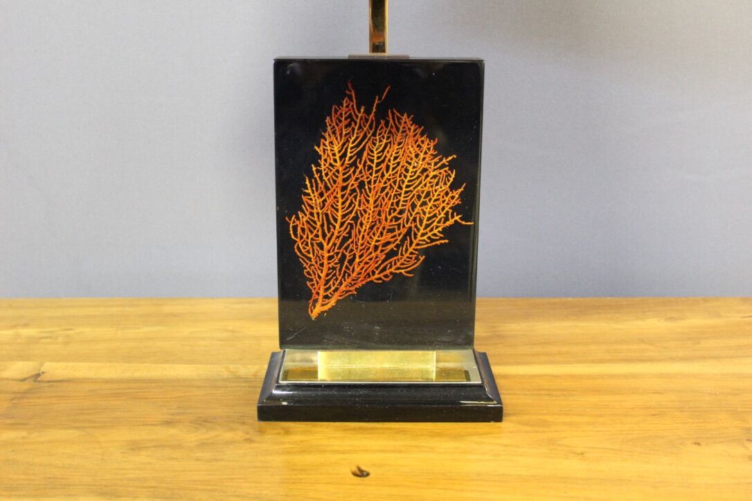 Coral decoration lamp at the end of 1970