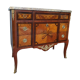 Louis XV, Louis XVI transition chest of drawers - marquetry - 19th century - rosewood