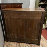 Important Lyonnais sideboard from the Empire period in walnut circa 1810