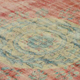 Anatolian handmade vintage rug 287 cm x 203 cm