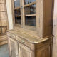 Two-part buffet in raw oak