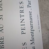 Original poster exhibition Lars Bo, 1968